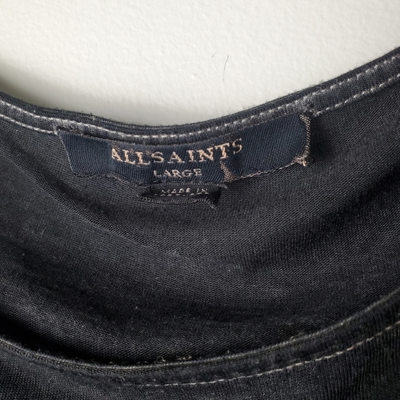 All Saints Rivera Devo Dress Size L - Picture 8 of 9